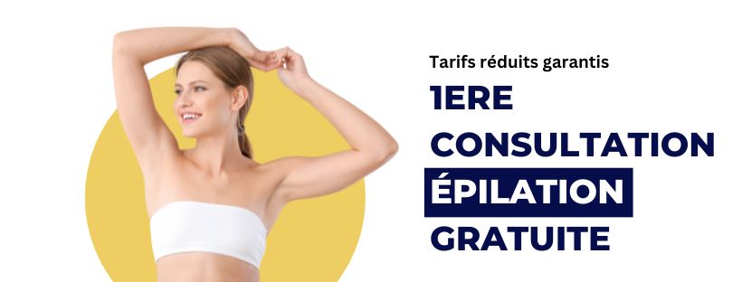 1ere consultation épilation gratuite